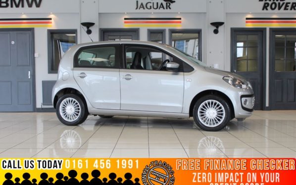 Used 2013 SILVER VOLKSWAGEN UP Hatchback 1.0 HIGH UP 5d 74 BHP - TO ENQUIRE OR RESERVE CALL 0161 4561991 (reg. 2013-10-18) for sale in Marple