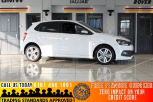 Used 2013 WHITE VOLKSWAGEN POLO Hatchback 1.2 R LINE TSI 5d 104 BHP - TO ENQUIRE OR RESERVE CALL 0161 4561991 (reg. 2013-06-13) for sale in Marple
