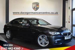 Used 2014 GREY BMW 5 SERIES Saloon 3.0 530D M SPORT 4d AUTO 255 BHP (reg. 2014-07-31) for sale in Bowdon