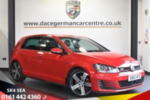 Used 2014 RED VOLKSWAGEN GOLF Hatchback 2.0 GTI 5d 218 BHP (reg. 2014-01-07) for sale in Bowdon