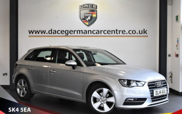 Used 2014 SILVER AUDI A3 Hatchback 1.4 TFSI SPORT 5d AUTO 121 BHP (reg. 2014-05-24) for sale in Bowdon
