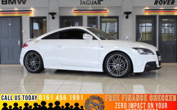 Used 2014 WHITE AUDI TT Coupe 2.0 TDI QUATTRO BLACK EDITION 2d 168 BHP - TO ENQUIRE OR RESERVE CALL 0161 4561991 (reg. 2014-03-15) for sale in Marple