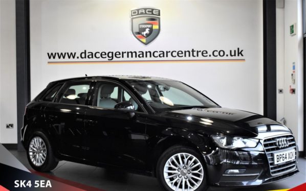 Used 2015 BLACK AUDI A3 Hatchback 1.6 TDI SE TECHNIK 5d 109 BHP (reg. 2015-02-04) for sale in Bowdon