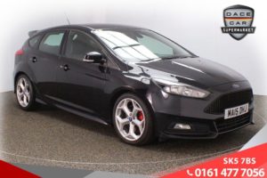 Used 2015 BLACK FORD FOCUS Hatchback 2.0 ST-2 TDCI 5d 183 BHP (reg. 2015-03-10) for sale in Lees