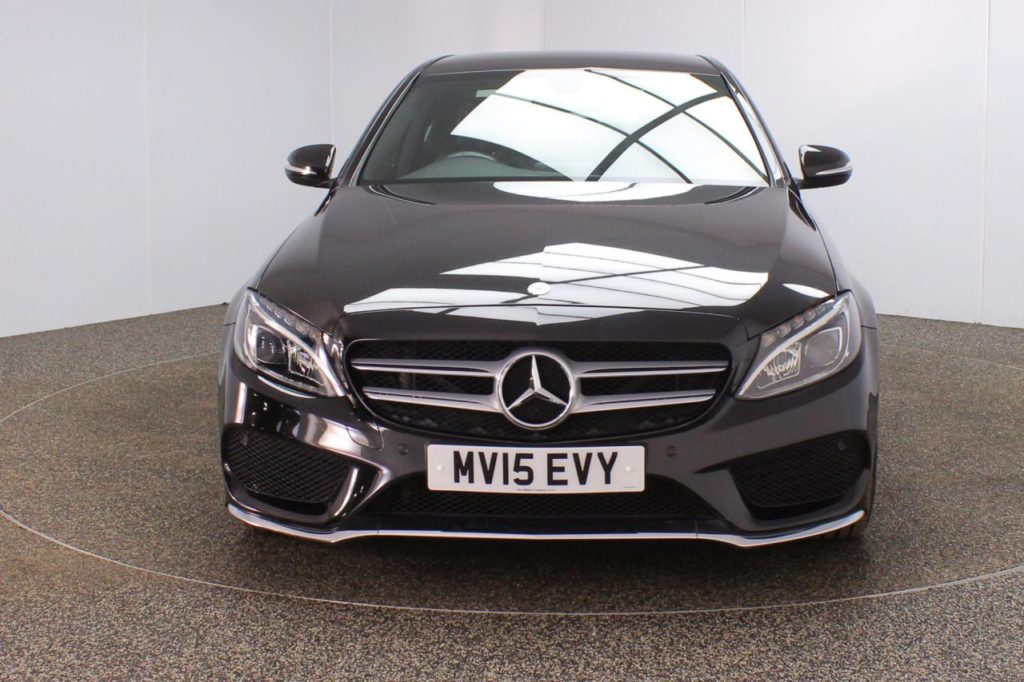 Used_2015_BLACK_MERCEDES-BENZ_C-CLASS_2