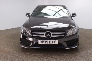 Used_2015_BLACK_MERCEDES-BENZ_C-CLASS_2