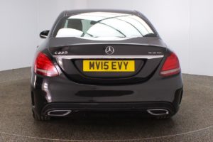 Used_2015_BLACK_MERCEDES-BENZ_C-CLASS_2