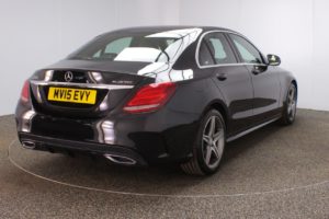 Used_2015_BLACK_MERCEDES-BENZ_C-CLASS_2