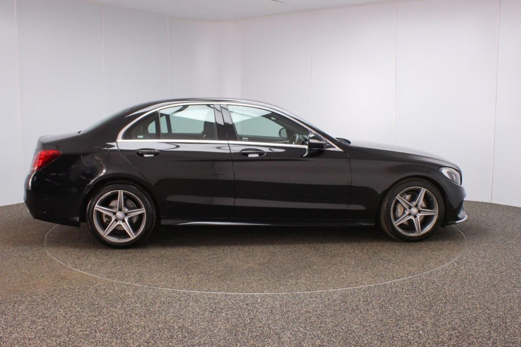 Used_2015_BLACK_MERCEDES-BENZ_C-CLASS_2