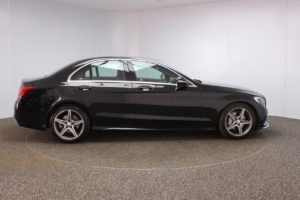 Used_2015_BLACK_MERCEDES-BENZ_C-CLASS_2