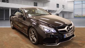 Used 2015 BLACK MERCEDES-BENZ E-CLASS Coupe 2.1 E220 BLUETEC AMG LINE 2d AUTO 174 BHP (reg. 2015-12-31) for sale in Bowdon