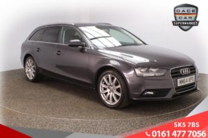 Used 2015 GREY AUDI A4 AVANT Estate 1.8 AVANT TFSI SE TECHNIK 5d 118 BHP (reg. 2015-01-29) for sale in Lees