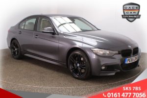 Used 2015 GREY BMW 3 SERIES Saloon 3.0 335D XDRIVE M SPORT 4d AUTO 308 BHP (reg. 2015-09-24) for sale in Lees
