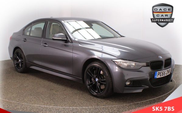 Used 2015 GREY BMW 3 SERIES Saloon 3.0 335D XDRIVE M SPORT 4d AUTO 308 BHP (reg. 2015-09-24) for sale in Lees