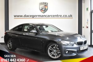 Used 2015 GREY BMW 4 SERIES Coupe 2.0 420D XDRIVE M SPORT 2d AUTO 188 BHP (reg. 2015-09-02) for sale in Bowdon