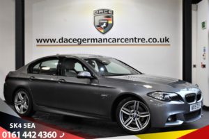 Used 2015 GREY BMW 5 SERIES Saloon 3.0 530D M SPORT 4d AUTO 255 BHP (reg. 2015-08-07) for sale in Bowdon