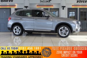 Used 2015 GREY BMW X3 Estate 2.0 XDRIVE20D XLINE 5d AUTO 188 BHP - TO ENQUIRE OR RESERVE CALL 0161 4561991 (reg. 2015-05-31) for sale in Marple