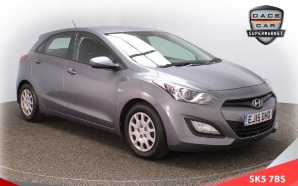 Used 2015 GREY HYUNDAI I30 Hatchback 1.4 CLASSIC 5d 98 BHP (reg. 2015-05-16) for sale in Lees