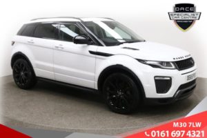 Used 2015 WHITE LAND ROVER RANGE ROVER EVOQUE Estate 2.0 TD4 HSE DYNAMIC LUX 5d AUTO 177 BHP (reg. 2015-12-29) for sale in Tottington