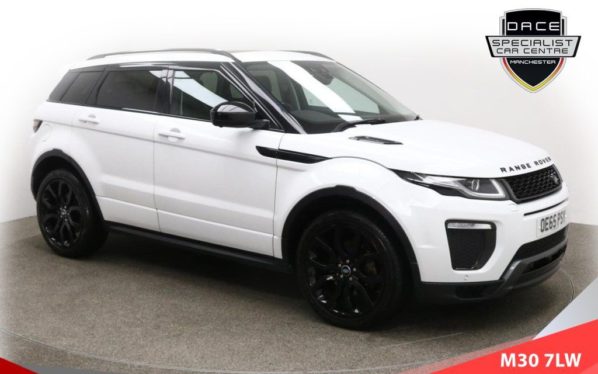 Used 2015 WHITE LAND ROVER RANGE ROVER EVOQUE Estate 2.0 TD4 HSE DYNAMIC LUX 5d AUTO 177 BHP (reg. 2015-12-29) for sale in Tottington
