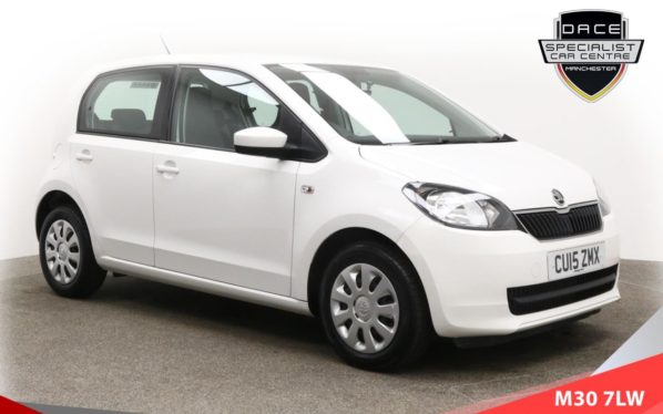 Used 2015 WHITE SKODA CITIGO Hatchback 1.0 SE 12V 5d 59 BHP (reg. 2015-03-06) for sale in Tottington