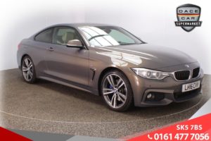Used 2016 BEIGE BMW 4 SERIES Coupe 2.0 420D M SPORT 2d AUTO 188 BHP (reg. 2016-03-02) for sale in Lees