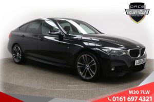 Used 2016 BLACK BMW 3 SERIES Hatchback 3.0 330D M SPORT GRAN TURISMO 5d AUTO 255 BHP (reg. 2016-11-30) for sale in Tottington