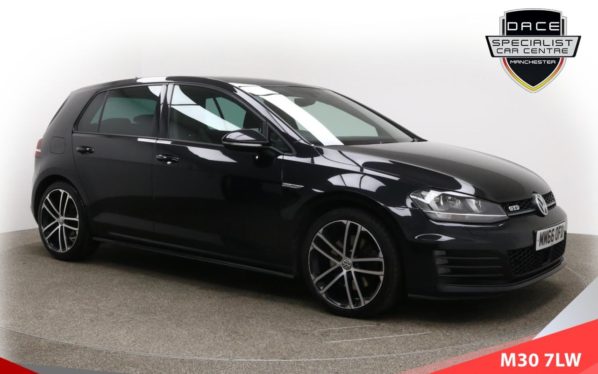 Used 2016 BLACK VOLKSWAGEN GOLF Hatchback 2.0 GTD 5d 181 BHP (reg. 2016-12-30) for sale in Tottington