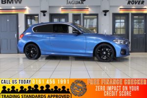 Used 2016 BLUE BMW 1 SERIES Hatchback 1.5 118I M SPORT 3d AUTO 134 BHP - TO ENQUIRE OR RESERVE CALL 0161 4561991 (reg. 2016-07-20) for sale in Marple