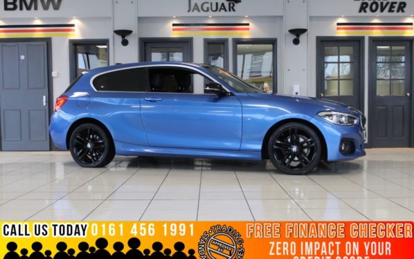 Used 2016 BLUE BMW 1 SERIES Hatchback 1.5 118I M SPORT 3d AUTO 134 BHP - TO ENQUIRE OR RESERVE CALL 0161 4561991 (reg. 2016-07-20) for sale in Marple