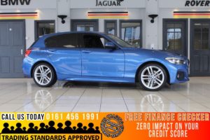 Used 2016 BLUE BMW 1 SERIES Hatchback 2.0 120D M SPORT 5d AUTO 188 BHP - TO ENQUIRE OR RESERVE CALL 0161 4561991 (reg. 2016-12-09) for sale in Marple