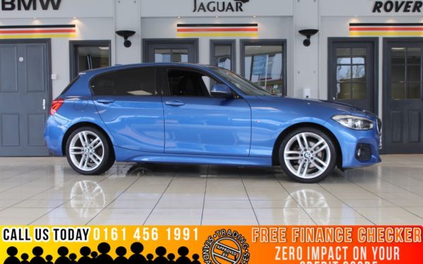 Used 2016 BLUE BMW 1 SERIES Hatchback 2.0 120D M SPORT 5d AUTO 188 BHP - TO ENQUIRE OR RESERVE CALL 0161 4561991 (reg. 2016-12-09) for sale in Marple