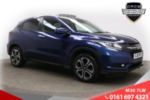 Used 2016 BLUE HONDA HR-V Hatchback 1.5 I-VTEC EX 5d 129 BHP (reg. 2016-03-01) for sale in Tottington