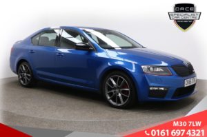 Used 2016 BLUE SKODA OCTAVIA Hatchback 2.0 VRS TDI 5d 181 BHP (reg. 2016-10-31) for sale in Tottington