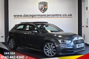 Used 2016 GREY AUDI S3 Hatchback 2.0 QUATTRO NAV 3d 296 BHP (reg. 2016-05-31) for sale in Bowdon