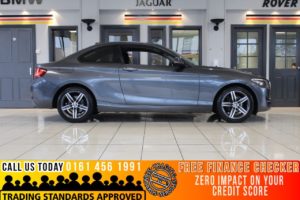Used 2016 GREY BMW 2 SERIES Coupe 2.0 218D SPORT 2d 148 BHP - TO ENQUIRE OR RESERVE CALL 0161 4561991 (reg. 2016-03-10) for sale in Marple