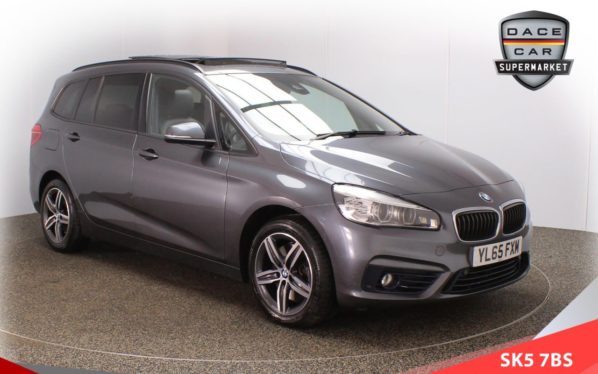 Used 2016 GREY BMW 2 SERIES MPV 2.0 220D XDRIVE SPORT GRAN TOURER 5d 188 BHP (reg. 2016-01-29) for sale in Lees
