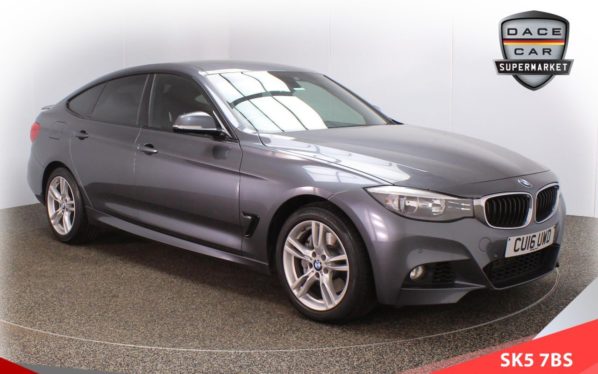 Used 2016 GREY BMW 3 SERIES Hatchback 3.0 335D XDRIVE M SPORT GRAN TURISMO 5d AUTO 309 BHP (reg. 2016-03-23) for sale in Lees