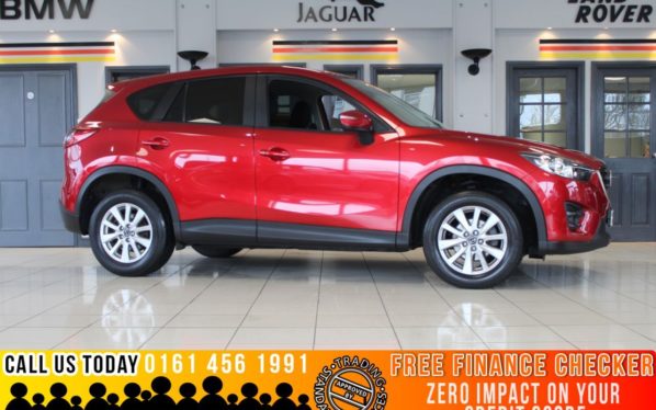 Used 2016 RED MAZDA CX-5 Estate 2.2 D SE-L NAV 5d 148 BHP (reg. 2016-02-02) for sale in Dace Auction
