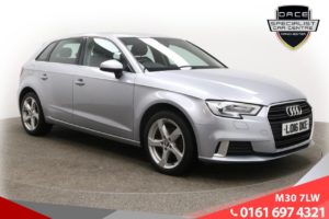 Used 2016 SILVER AUDI A3 Hatchback 2.0 TDI SPORT 5d AUTO 148 BHP (reg. 2016-08-31) for sale in Tottington