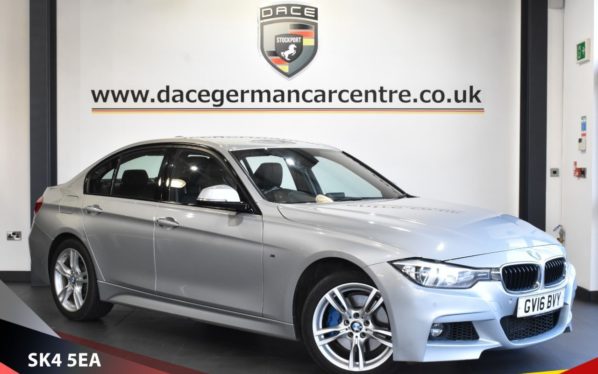 Used 2016 SILVER BMW 3 SERIES Saloon 3.0 335D XDRIVE M SPORT 4d AUTO 308 BHP (reg. 2016-08-26) for sale in Bowdon