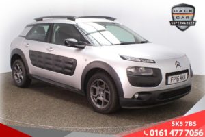 Used 2016 SILVER CITROEN C4 CACTUS Hatchback 1.6 BLUEHDI FEEL 5d 98 BHP (reg. 2016-03-29) for sale in Lees