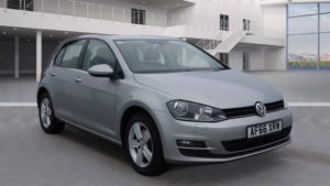 Used 2016 SILVER VOLKSWAGEN GOLF Hatchback 2.0 MATCH EDITION TDI BMT 5d 148 BHP (reg. 2016-10-24) for sale in Bowdon