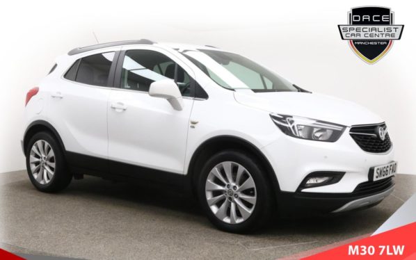 Used 2016 WHITE VAUXHALL MOKKA X Hatchback 1.6 ELITE CDTI 5d AUTO 134 BHP (reg. 2016-11-11) for sale in Tottington