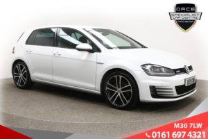 Used 2016 WHITE VOLKSWAGEN GOLF Hatchback 2.0 GTD 5d 181 BHP (reg. 2016-11-16) for sale in Tottington