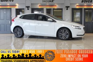 Used 2016 WHITE VOLVO V40 Hatchback 2.0 D2 MOMENTUM 5d 118 BHP - TO ENQUIRE OR RESERVE CALL 0161 4561991 (reg. 2016-09-21) for sale in Marple