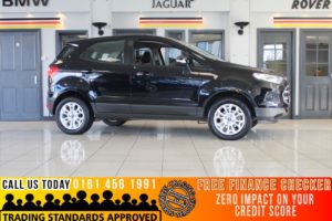 Used 2017 BLACK FORD ECOSPORT Hatchback 1.5 ZETEC 5d 110 BHP - TO ENQUIRE OR RESERVE CALL 0161 4561991 (reg. 2017-03-14) for sale in Marple