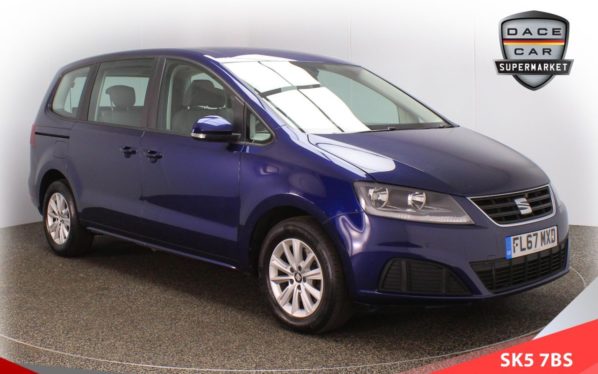 Used 2017 BLUE SEAT ALHAMBRA MPV 2.0 TDI ECOMOTIVE S 5d 150 BHP (reg. 2017-09-22) for sale in Lees