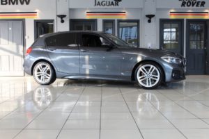 Used 2017 GREY BMW 1 SERIES Hatchback 1.5 116D M SPORT 5d AUTO 114 BHP - TO ENQUIRE OR RESERVE CALL 0161 4561991 (reg. 2017-02-23) for sale in Marple