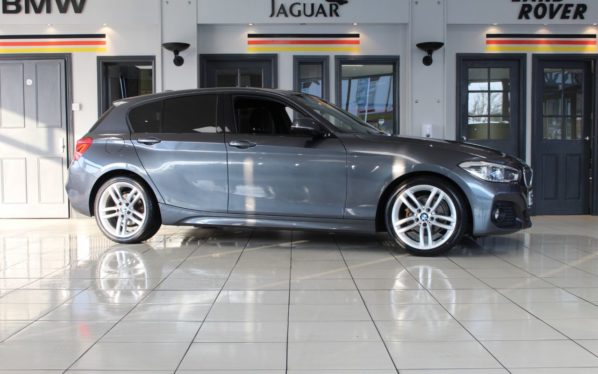 Used 2017 GREY BMW 1 SERIES Hatchback 1.5 116D M SPORT 5d AUTO 114 BHP - TO ENQUIRE OR RESERVE CALL 0161 4561991 (reg. 2017-02-23) for sale in Marple